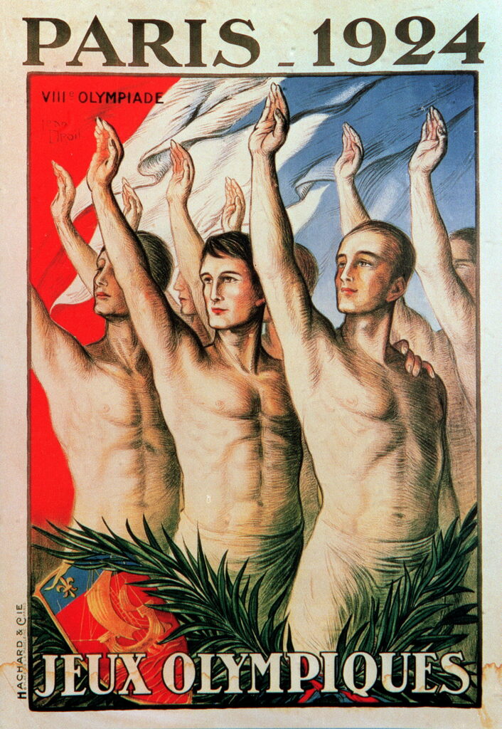 Cartel de las segunda edición de los JJOO en París